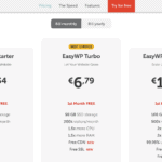 Namecheap EasyWP pricing