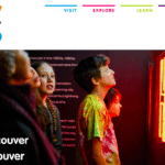 squarespace website examples - museum of vancouver