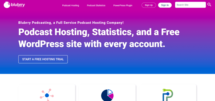 Blubrry Podcast Hosting Platform