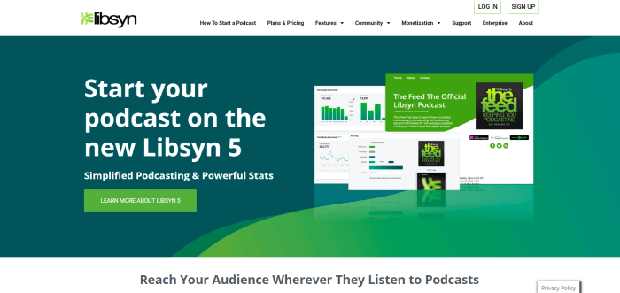 Libsyn Podcast Hosting Platform