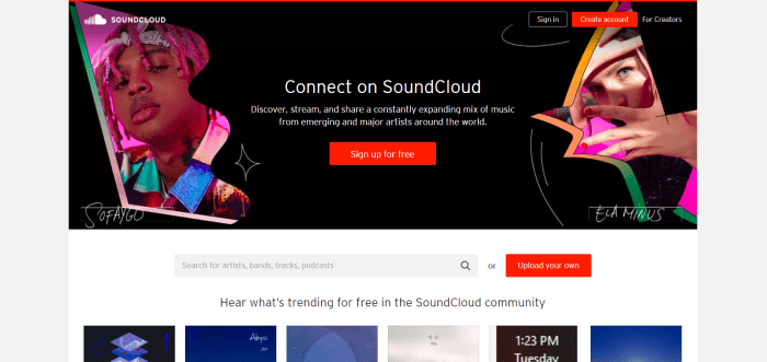 SoundCloud Podcast Hosting Platform