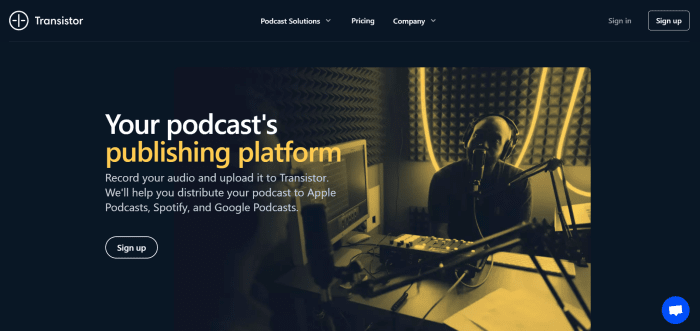 Transistor.fm Podcast Hosting Platform