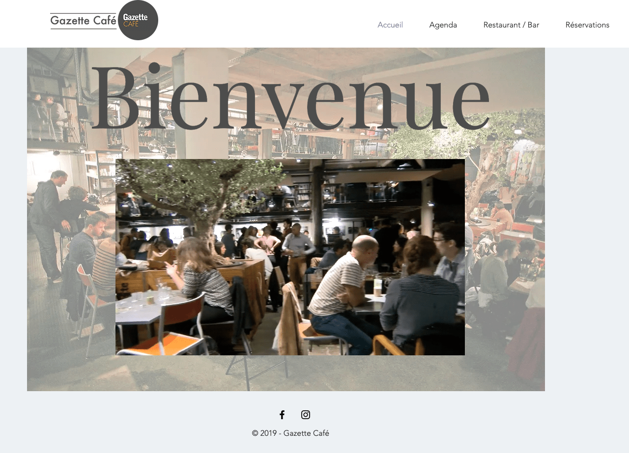 exemple site wix café