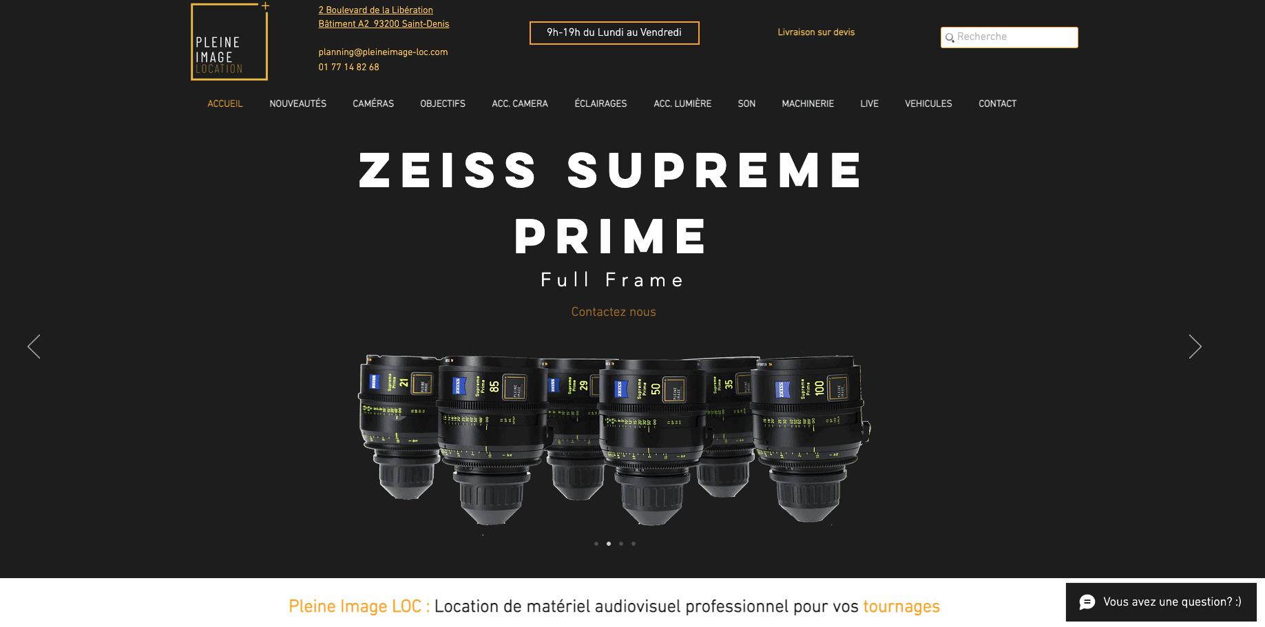 exemple site wix ecommerce