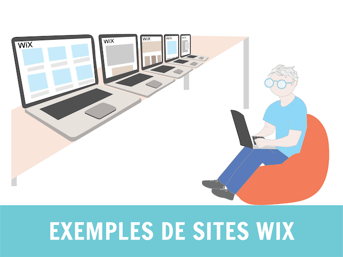 exemples de sites web Wix