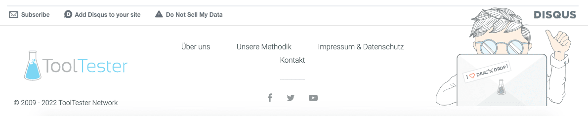 fusszeile tooltester impressum 