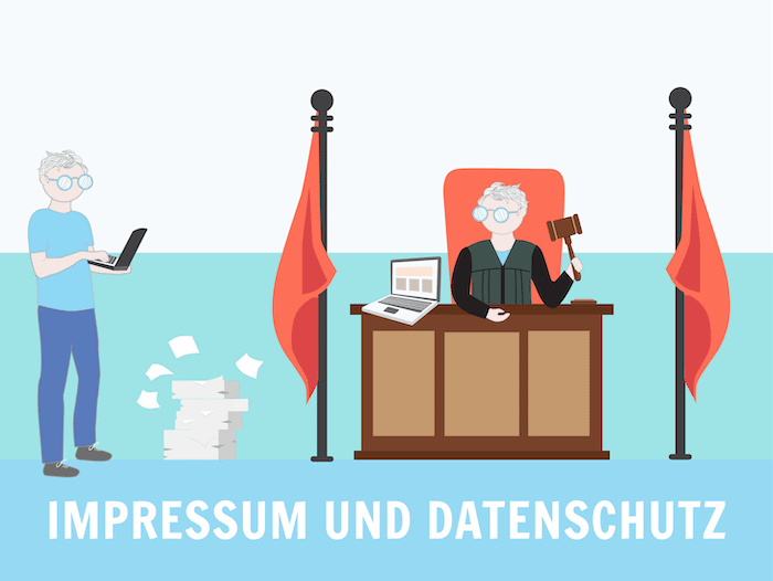 Impressum und Datenschutz Tutorial