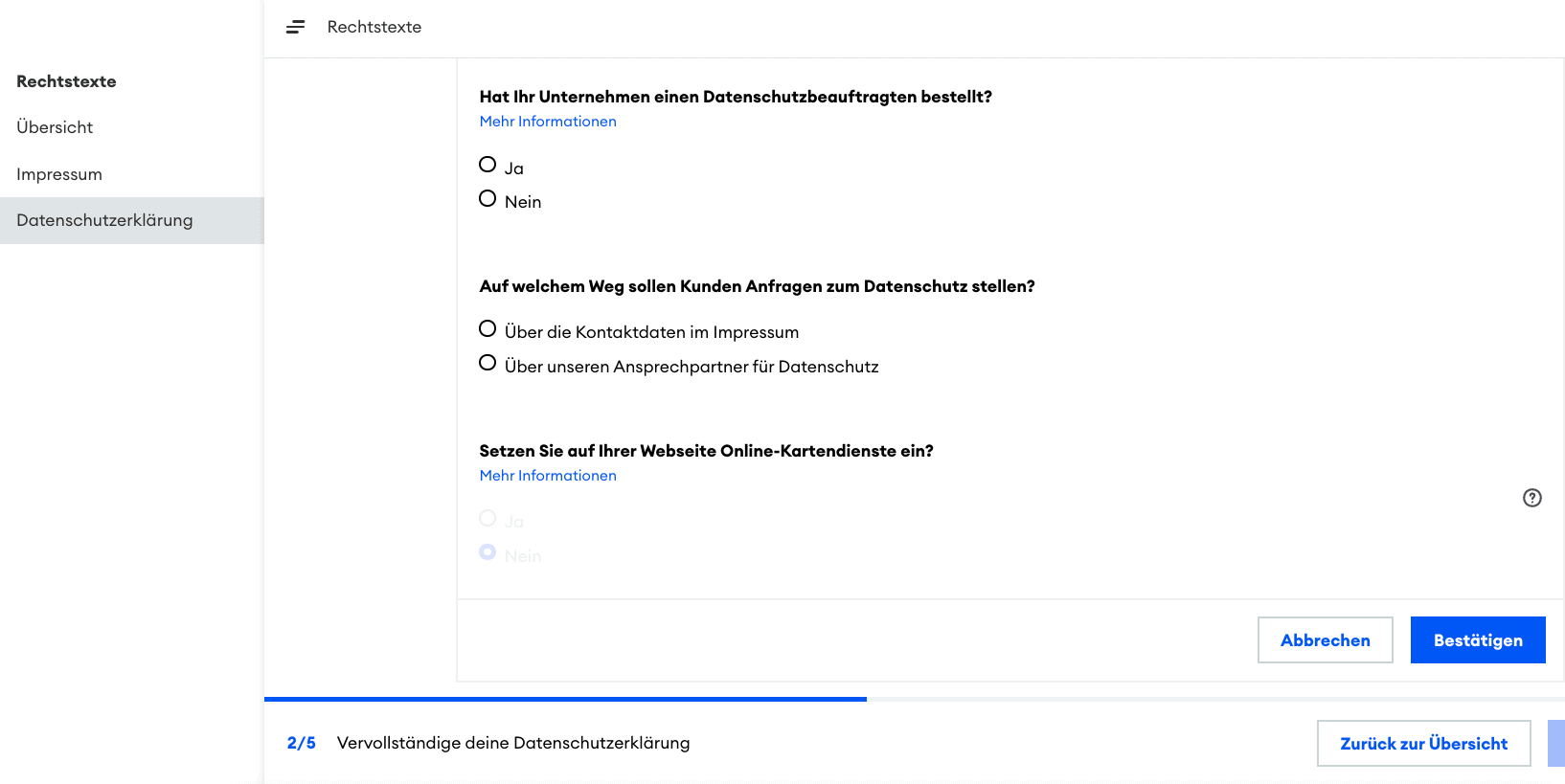 jimdo rechtstexte quiz