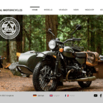 wix beispiel website ural motorcycles