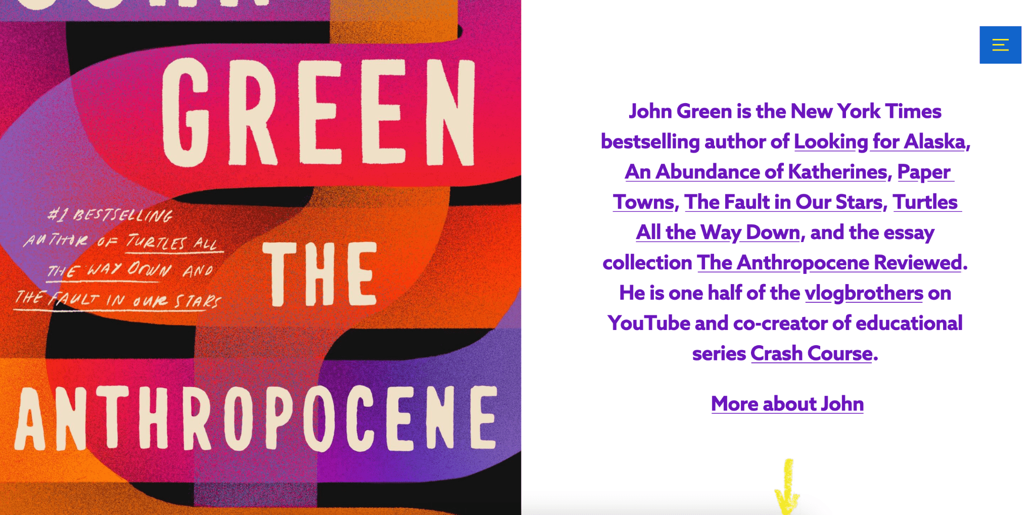 portfolio squaresapce john green