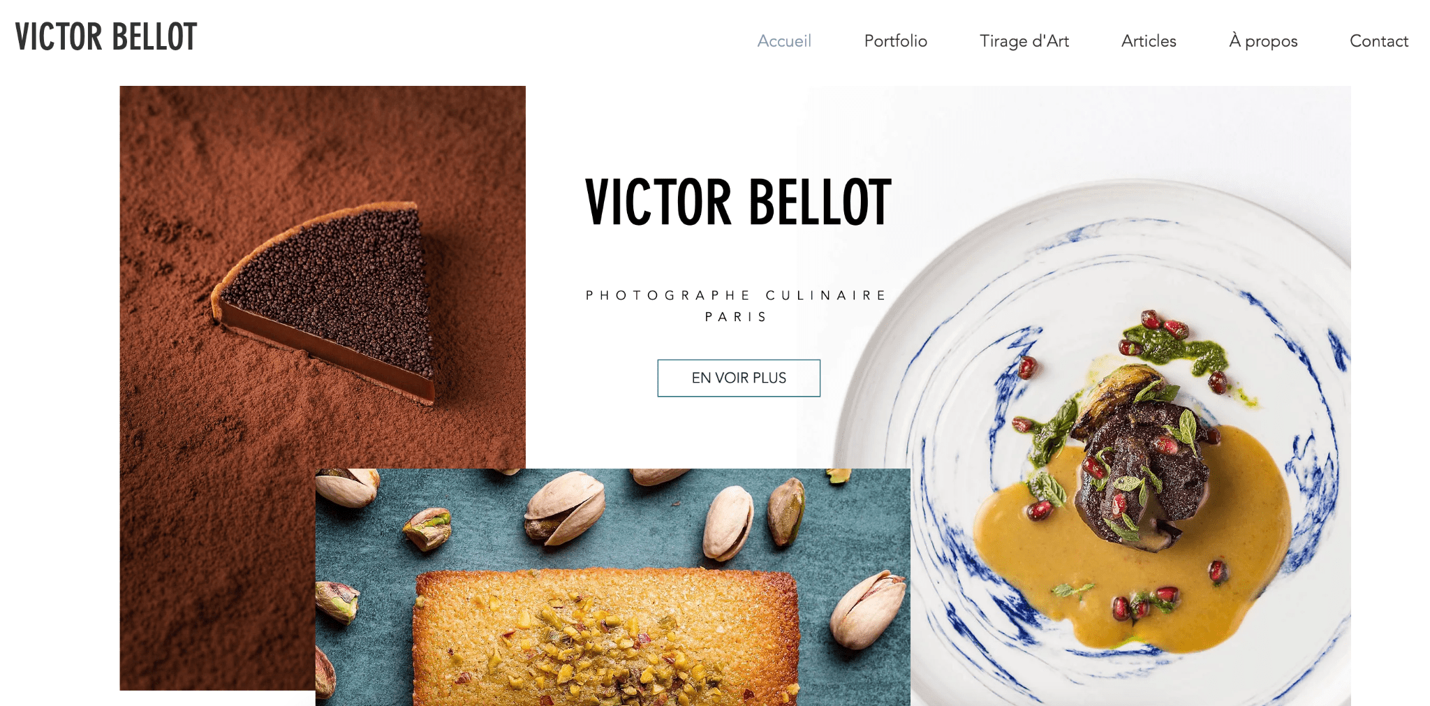 portfolio wix victor bellot