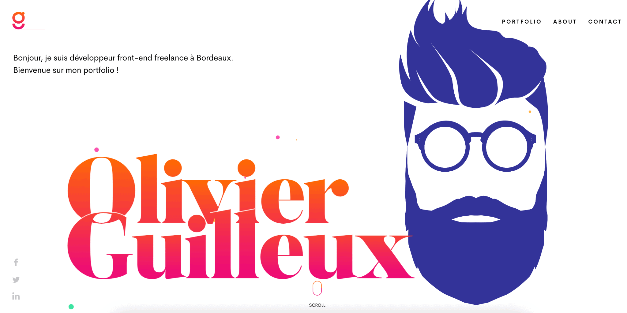 portfolio wordpress olivier guilleux