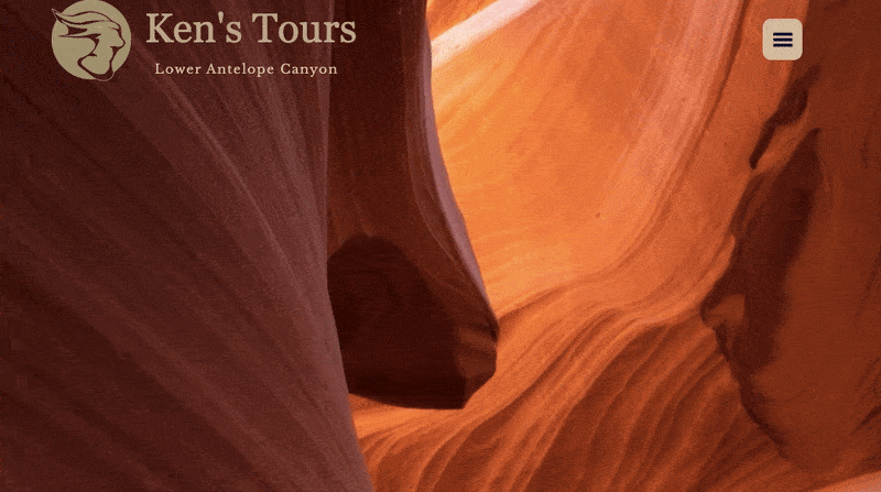 wix website examples - kens tours