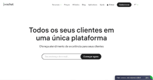 jivochat homepage brasil