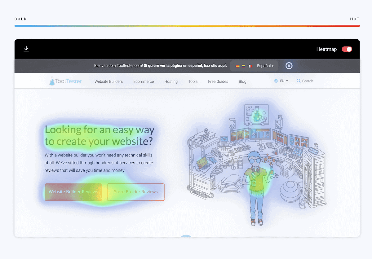 zyro heatmap tool