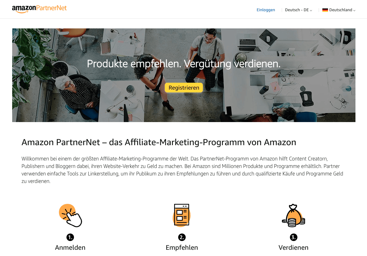 amazon partnernet