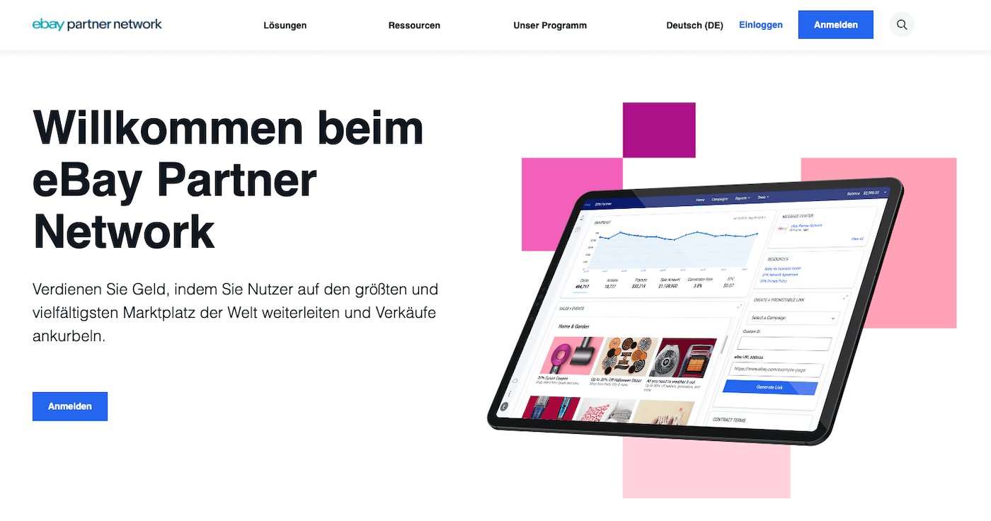 ebay partner network