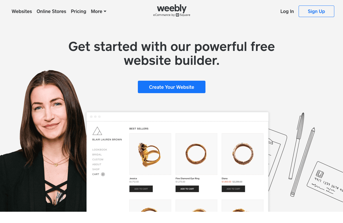 weebly site officiel