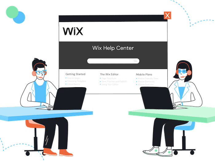 wix customer support