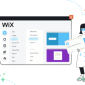 How Do Add a Up in Wix?