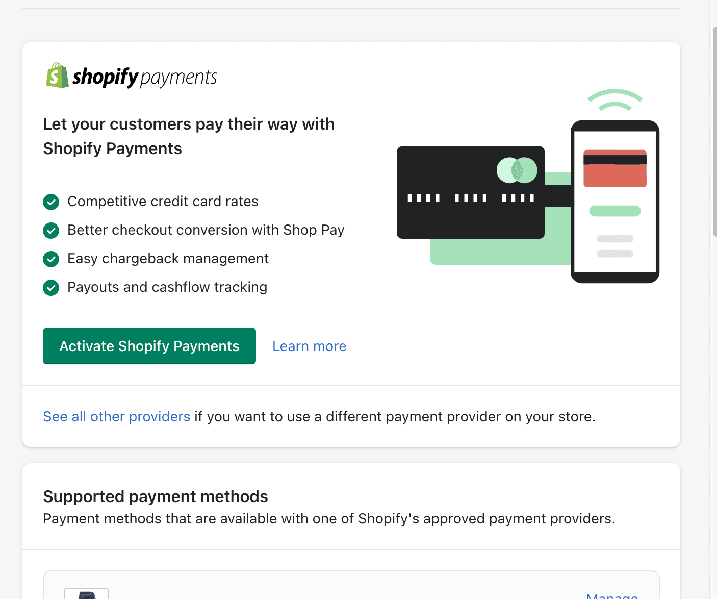 shopify payments