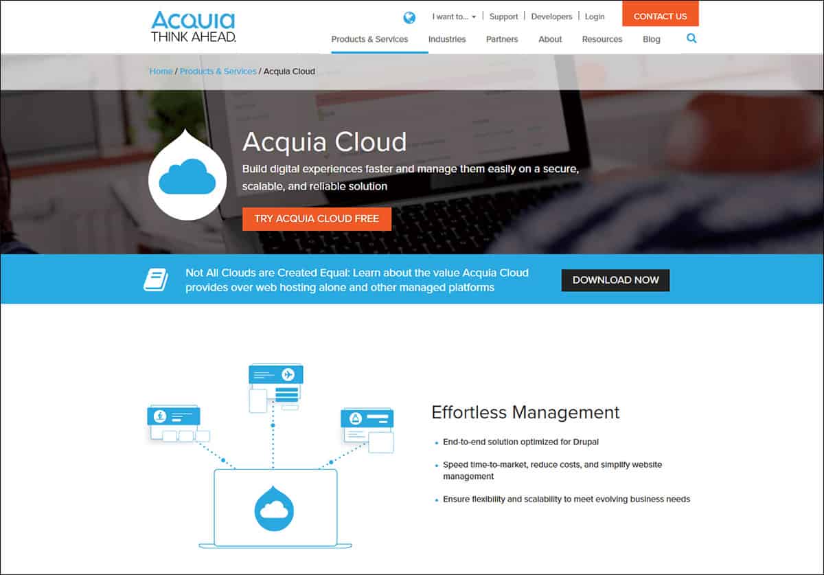 Acquia hosting for Drupal