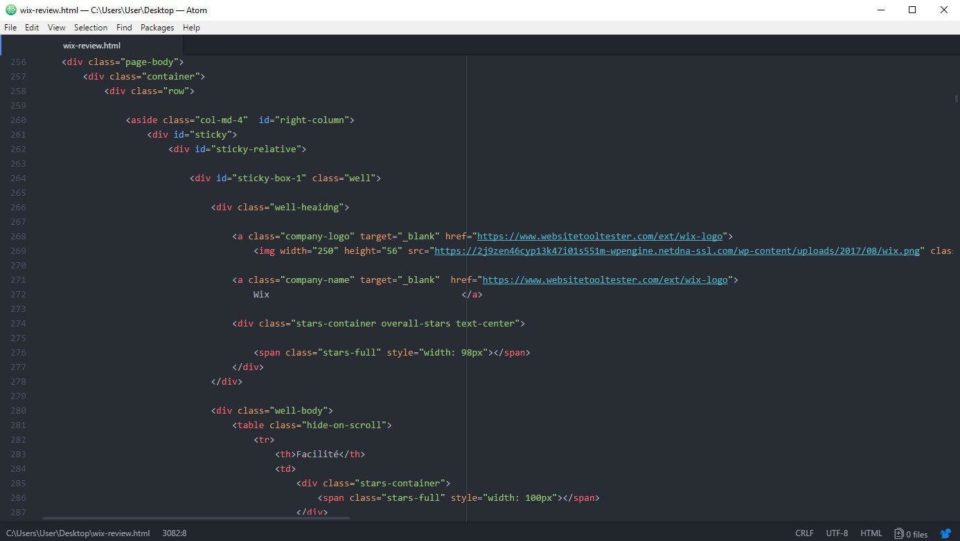 Atom Editor