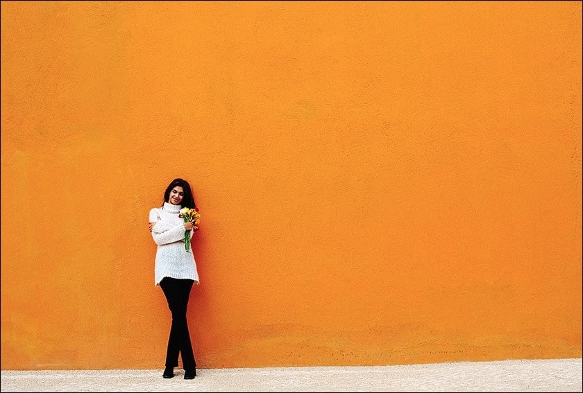 Color psychology of orange in web design