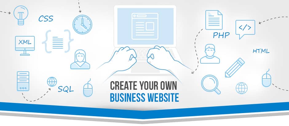 create a business website