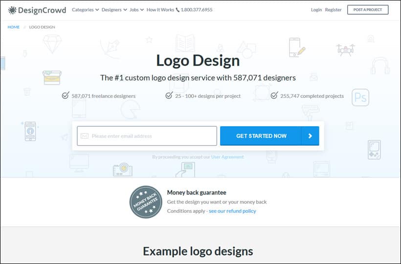 Best place to get custom logo #4 - DesignCrowd