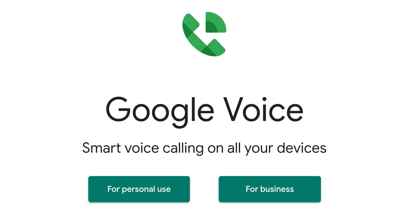 free business phone number google voice