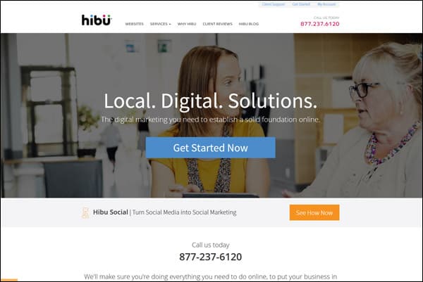 Best place to find & hire a web designer #5 - Hibu