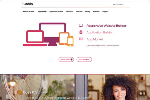 Simbla Website Builder Review