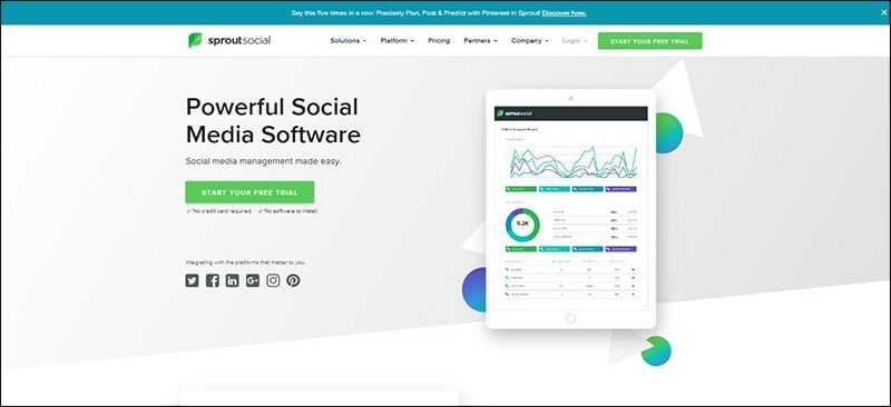 SproutSocial screenshot