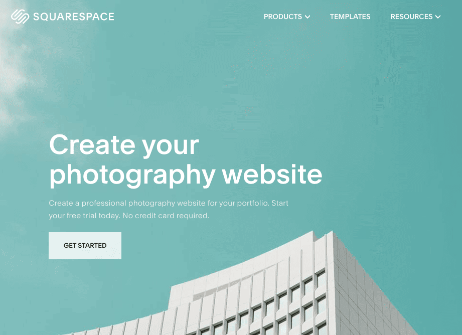 squarespace homepage signup