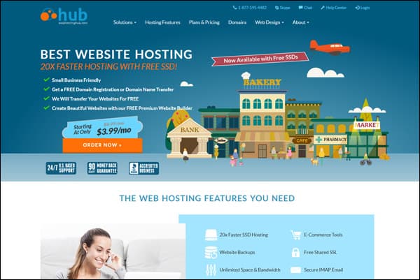 Best shared web hosting company #3 - Web Hosting Hub