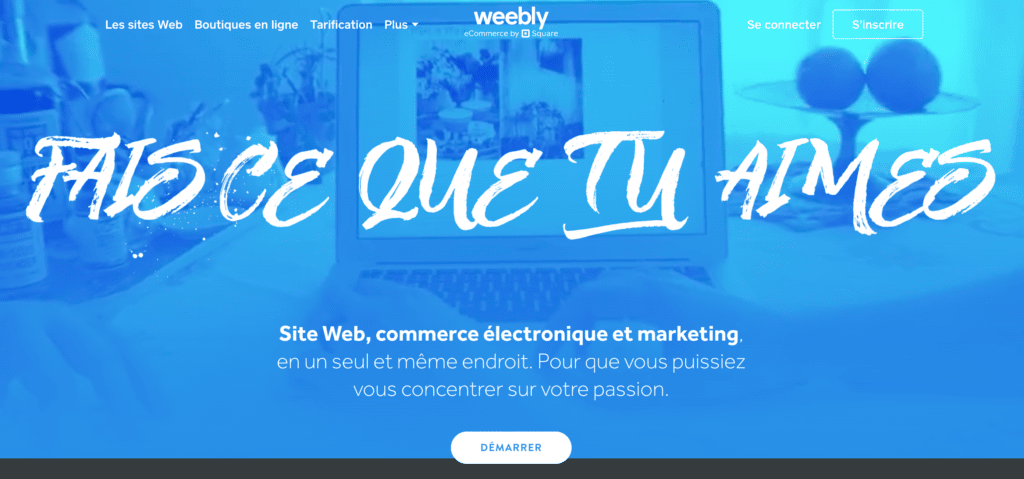 creer un site weebly