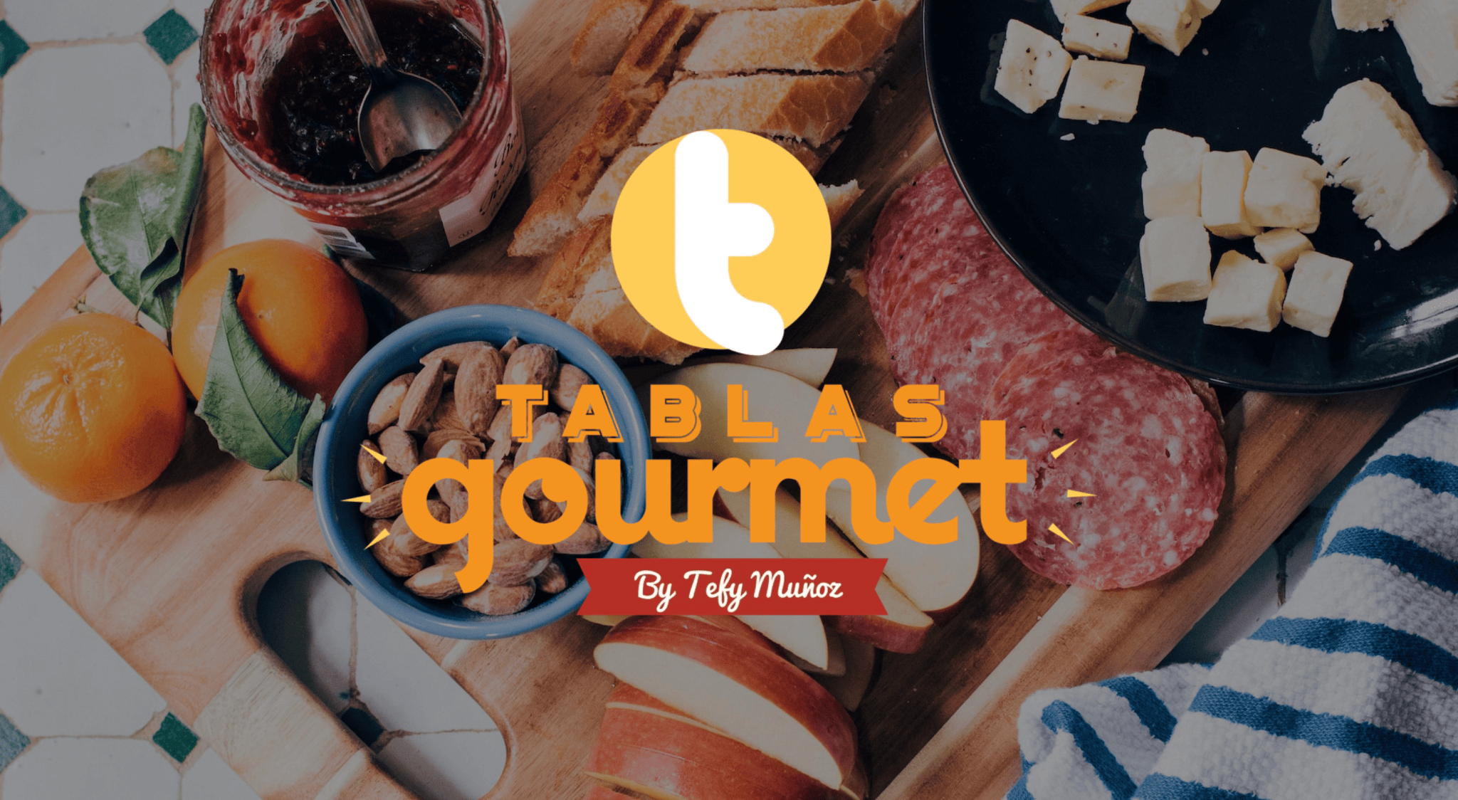strikingly one-page website - tablas gourmet