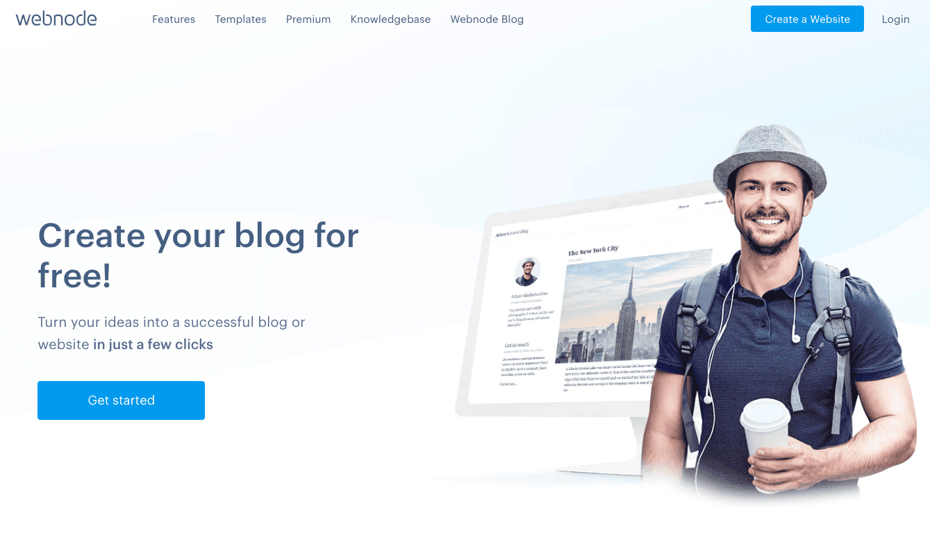 webnode for blogging