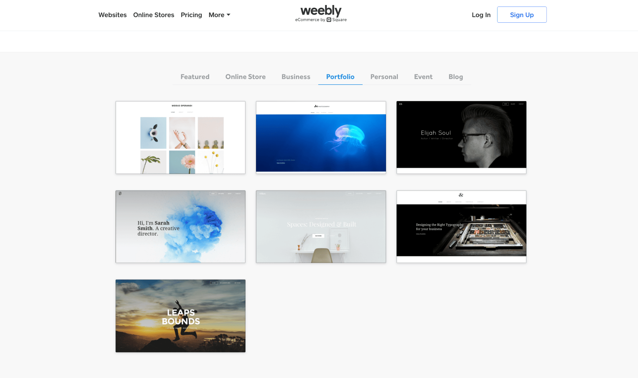 weebly templates
