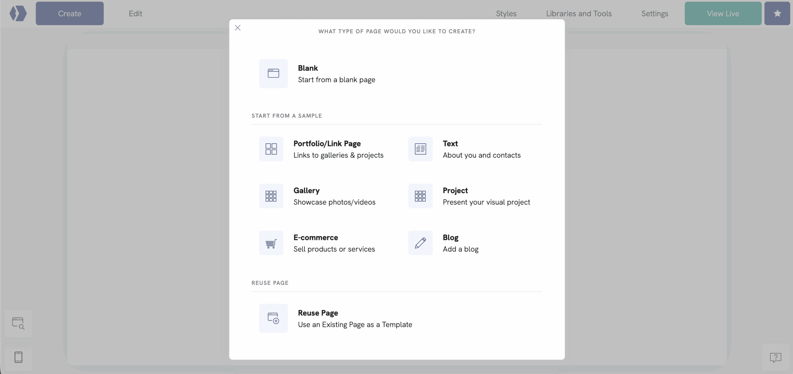 Portfoliobox builder