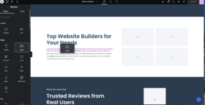Elementor One Webiste example